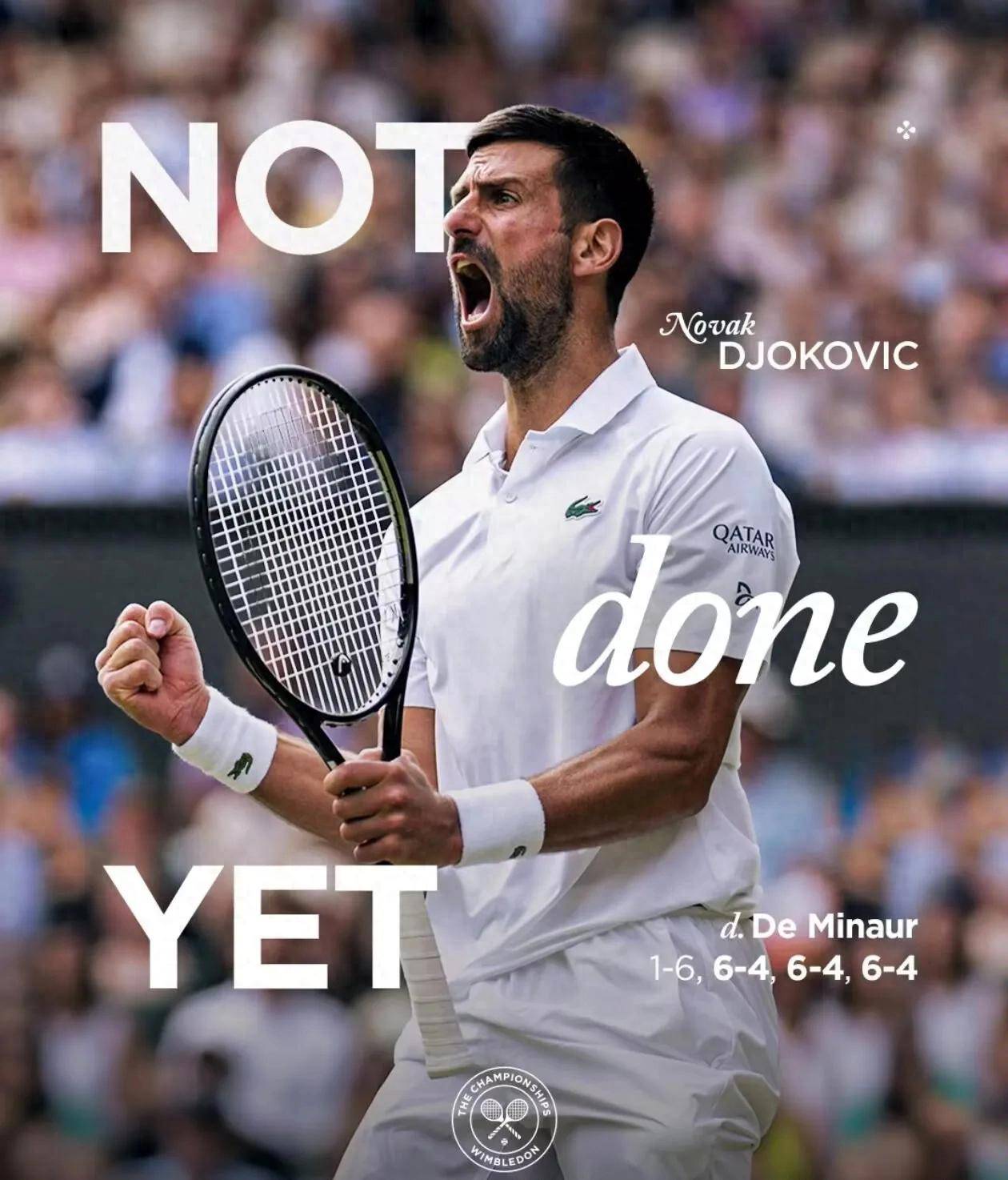 关于德约科维奇在掘金比赛中爆冷，挺进下一轮引发热议！的信息